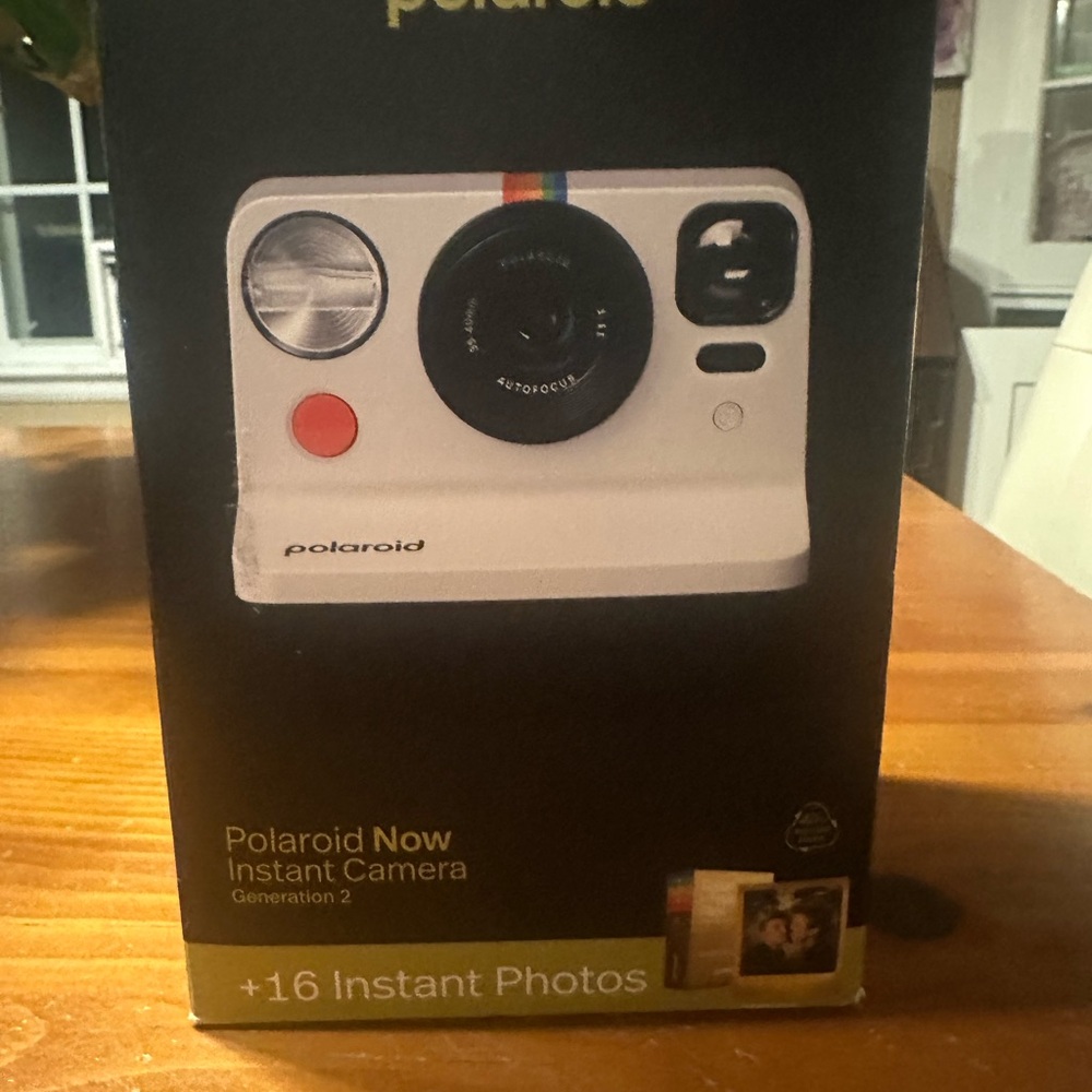 Polaroid Now Instant Camera - White